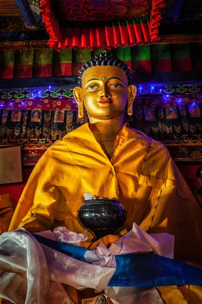 Buddha Sakyamuni szobor — Stock Fotó