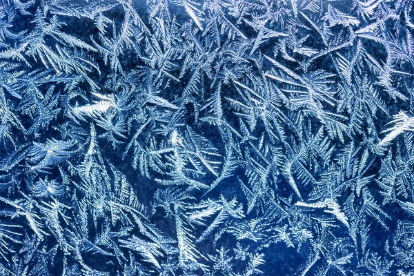 Patrones de heladas de invierno — Foto de Stock