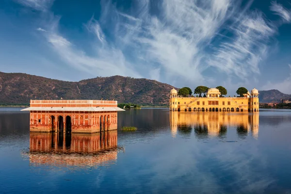 Pałac Wody Jal Mahal. Jaipur, Rajasthan, Indie — Zdjęcie stockowe