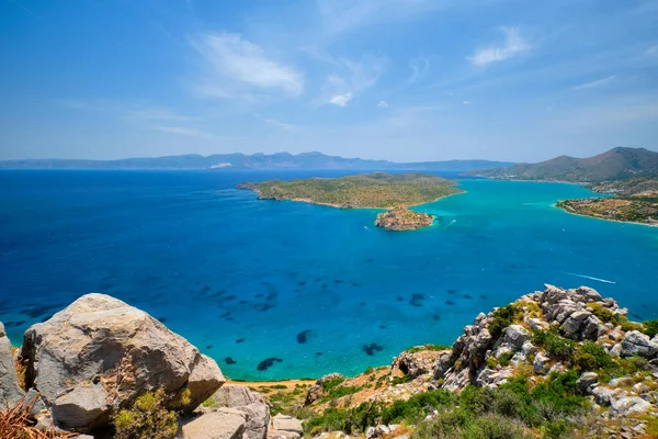 Island of Spinalonga, Crete, Greece — Stock Photo, Image