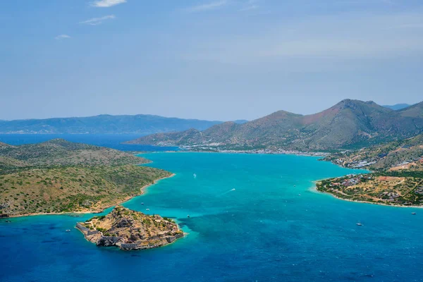 Island of Spinalonga, Crete, Greece — Stock Photo, Image