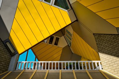 Hollanda, Rotterdam 'da küp evler