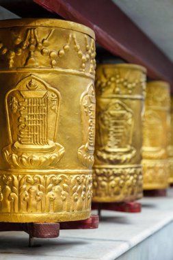 Tabo Manastırı 'nda dua tekerlekleri