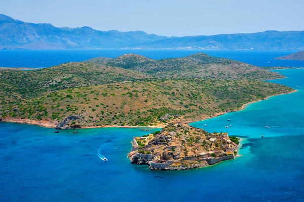 Island of Spinalonga, Crete, Greece — Stock Photo, Image