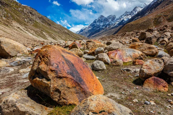 Lahaul Valley i Indiska Himalaya, Indien — Stockfoto