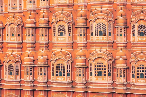 Hawa Mahal Szelek Palotája, Jaipur, Rajasthan — Stock Fotó