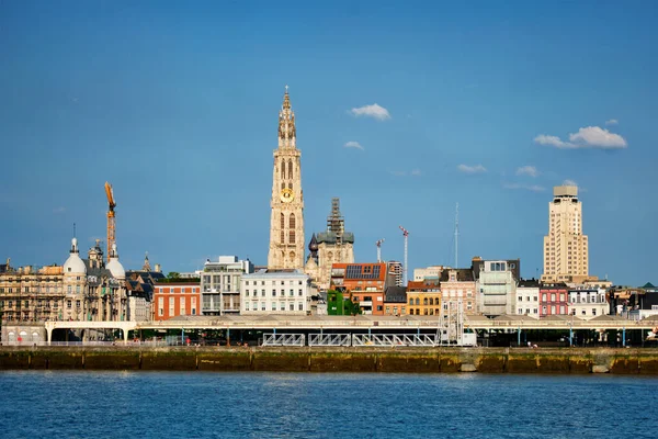 Antwerpen view, Belgien — Stockfoto