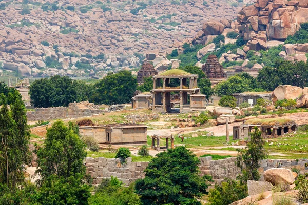 Ruínas em Hampi — Fotografia de Stock