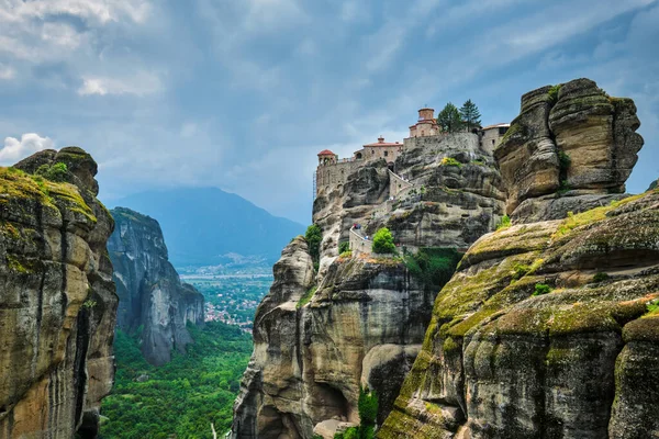 Kláštery Meteora, Řecko — Stock fotografie