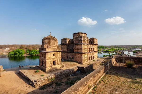 Koninklijke cenotafen van Orchha — Stockfoto