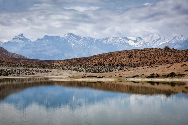 Dhankar Lake. Spiti Valley, Himachal Pradesh, Indien — Stockfoto