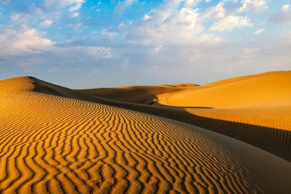 Dunes de sable dans le désert — Photo