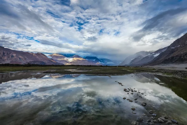 Dolina Nubra, Ladakh, Indie — Zdjęcie stockowe