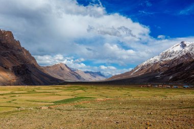 Himalayalardaki Spiti Vadisi
