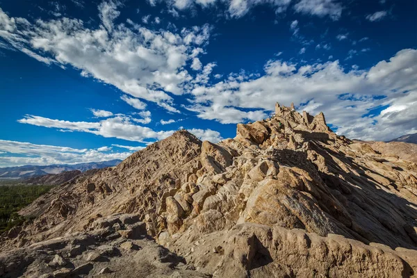 Ruins of Shey palace. Ladakh, India — Stock Photo, Image