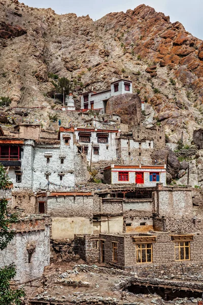 Domy v Himalájích. Hemis, Ladak, Indie — Stock fotografie