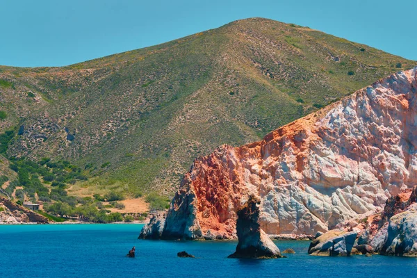 Formazioni rocciose nel Mar Egeo — Foto Stock