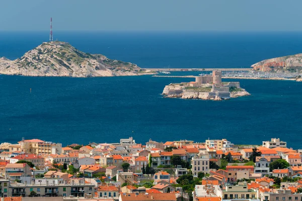 Vue de la ville de Marseille. Marseille, France — Photo