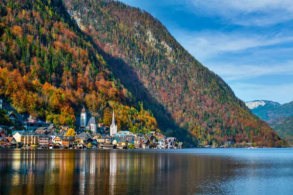 Pueblo de Hallstatt, Austria — Foto de Stock