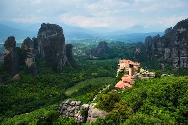 Kláštery Meteora, Řecko — Stock fotografie