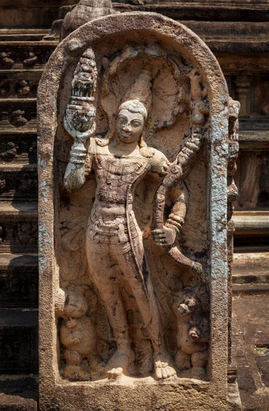 Ancient guardstone relief — Stock Photo, Image