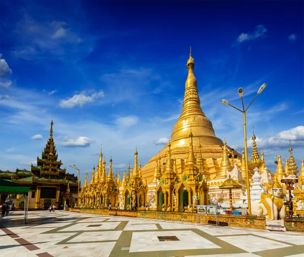 Shwedagon pagode — Fotografia de Stock