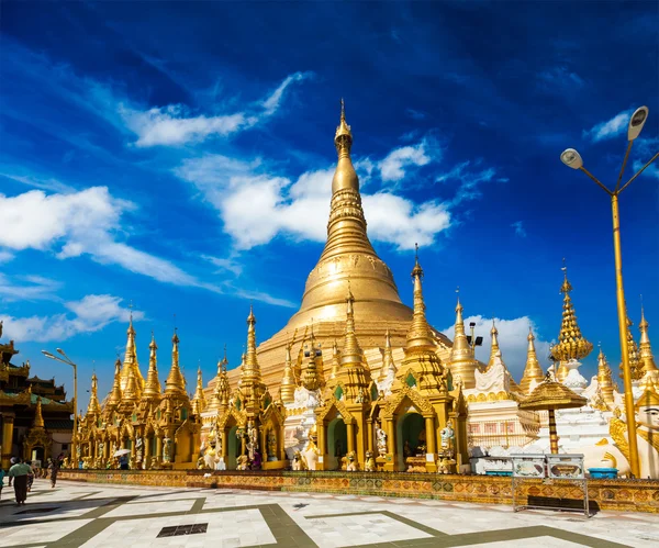 Shwedagon pagoda — Stock Photo, Image