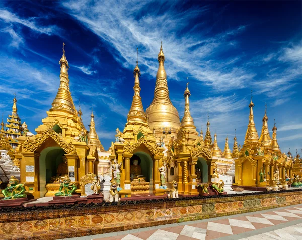 Shwedagon pagoda — Stock Photo, Image