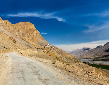 Kı Manastırı. Spiti Vadisi, Hindistan