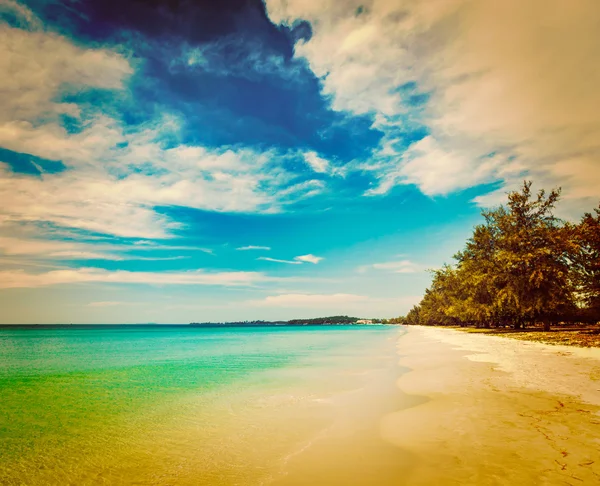 Spiaggia di Sihanoukville, Cambogia — Foto Stock