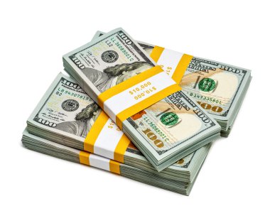 100 Amerikan Doları demetleri 2013 basımı banknotlar