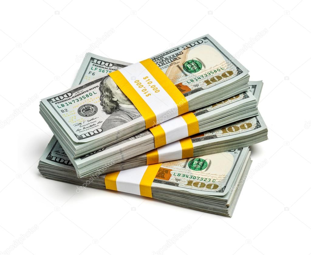 2013年版100美元钞票的捆扎——图库图片© DmitryRukhlenko #57894535