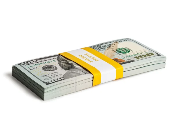 Банкноты выпуска 100 долларов США 2013 г. — стоковое фото