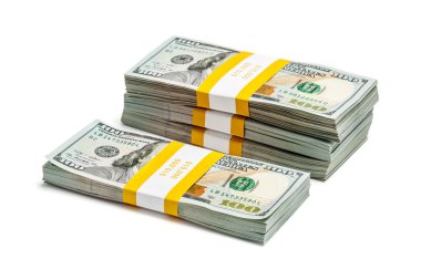 100 Amerikan Doları demetleri 2013 basımı banknotlar