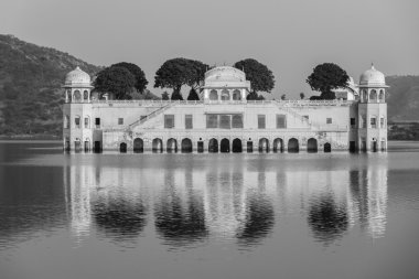 Jal Mahal Su Sarayı. Jaipur, Rajasthan, Hindistan