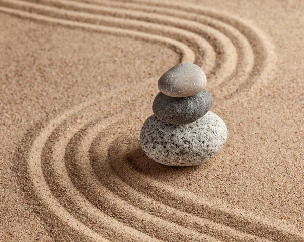 Japonês zen jardim de pedra — Fotografia de Stock