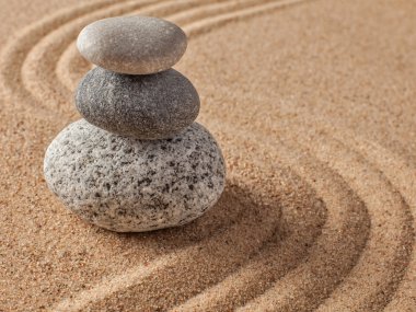 Japon Zen taş Bahçe