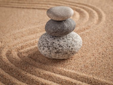 Japon Zen taş Bahçe