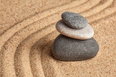 Japon Zen taş Bahçe