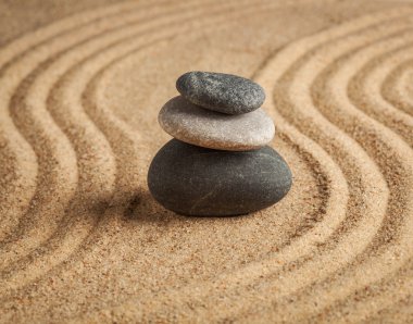 Japon Zen taş Bahçe