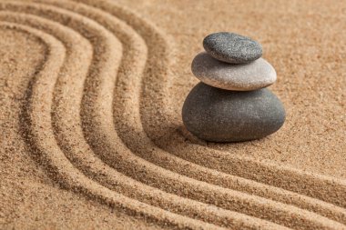 Japon Zen taş Bahçe