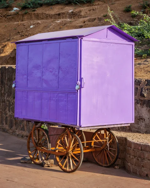 Hawker vagn, Indien — Stockfoto