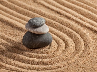 Japon Zen taş Bahçe