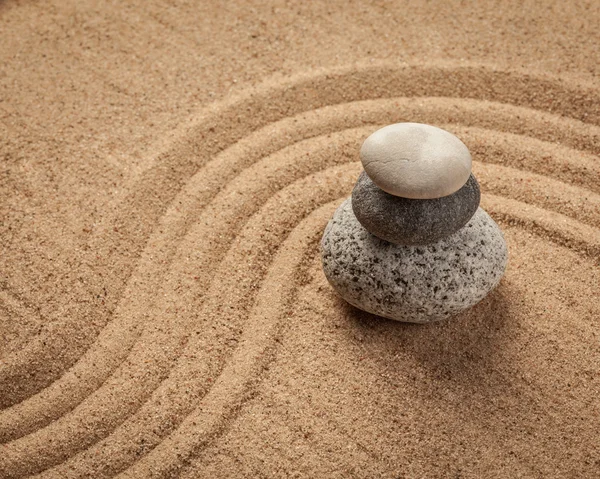 Japanischer Zen-Steingarten — Stockfoto