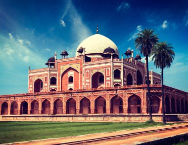 Humayuns Mezarı. Delhi, Hindistan