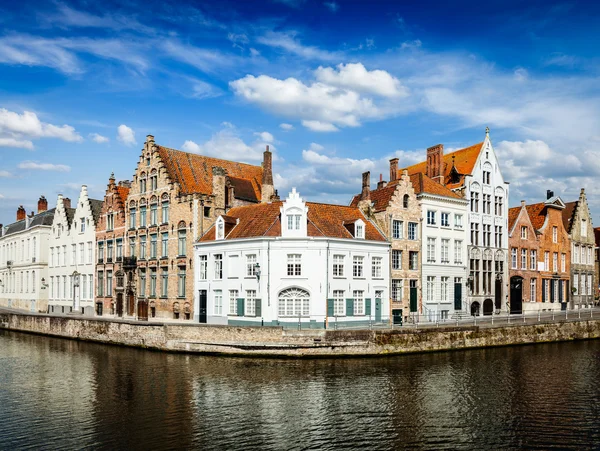 Bruges csatornák — Stock Fotó