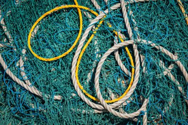 Balıkçılık net ve halatlar