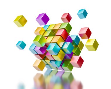 Ekip çalışması internet iletişim iş kavramı