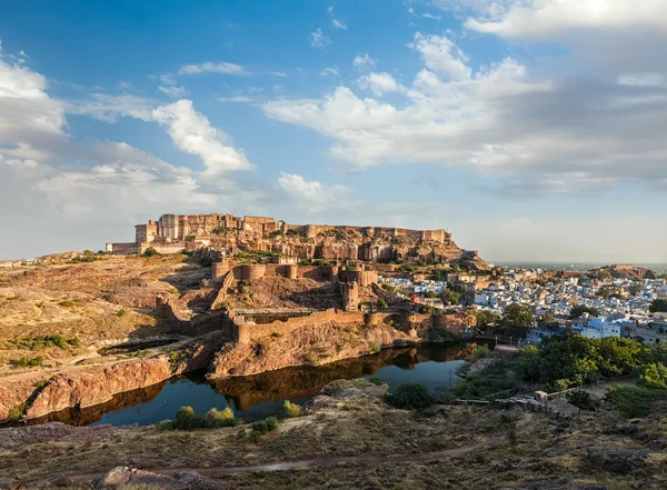 Mehrangarh φρούριο, Τζοντπούρ, Ρατζαστάν, Ινδία — Φωτογραφία Αρχείου