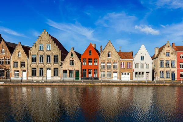 Europäische Stadt. Brügge, Belgien — Stockfoto